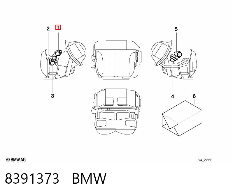 Привід системи автоматичного управління обігрівачем BMW 3 