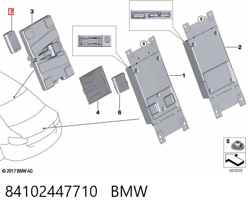 84102447710 BMW Авто акумулятор