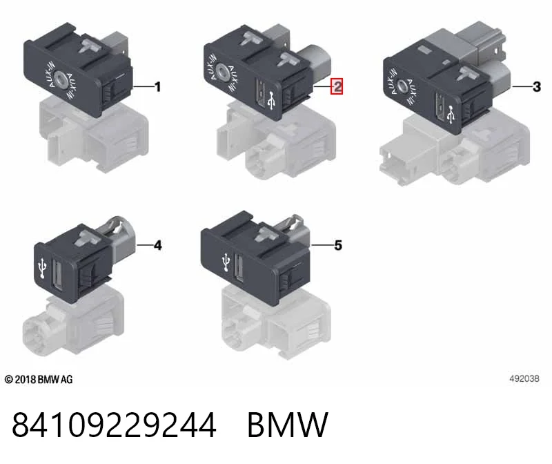 9229246 BMW Блок керування мультимедійний