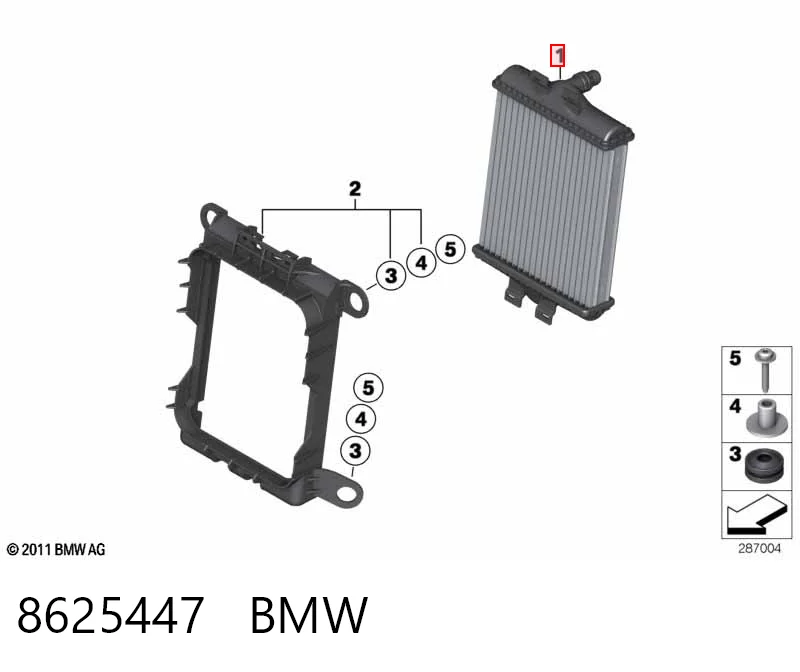 Радіатор охолодження двигуна, лівий Polcar 20C4082K ціна, від 119.83 USD