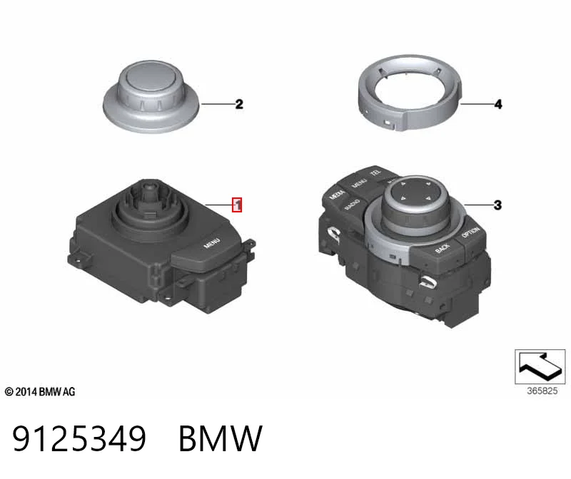 9125349 BMW Модуль запалювання, комутатор