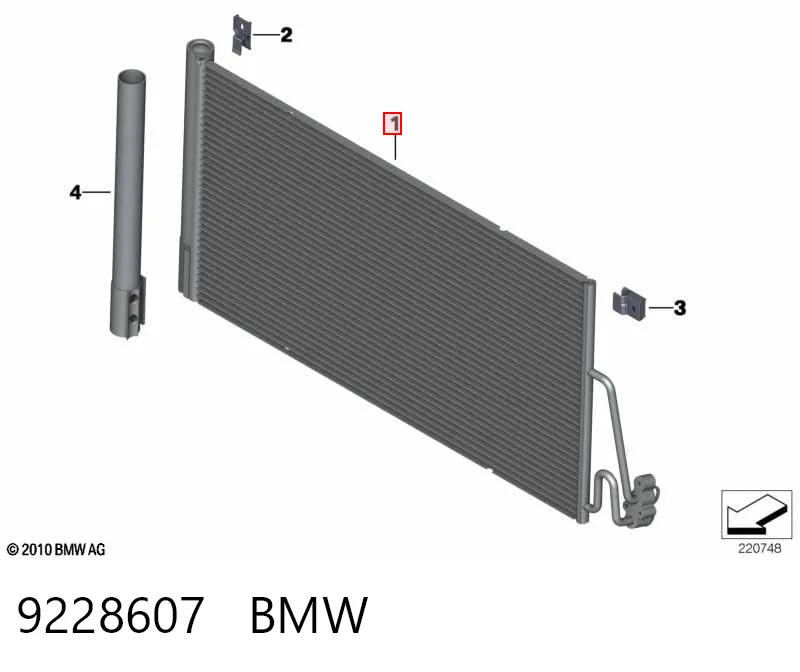9228607 BMW Конденсатор