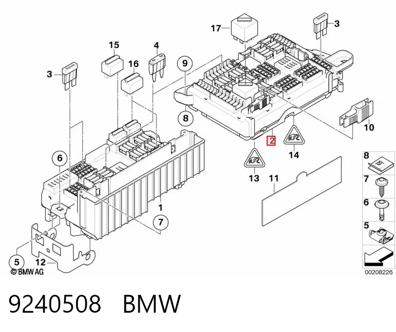 Купити Блок запобіжників BMW X6  E71