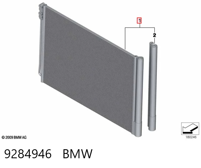 9284946 BMW Конденсатор