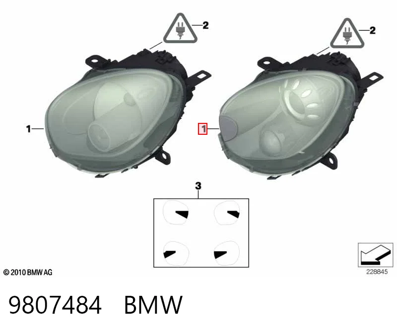 Фара правая Polcar 5103103U ціна, від 687.97 USD