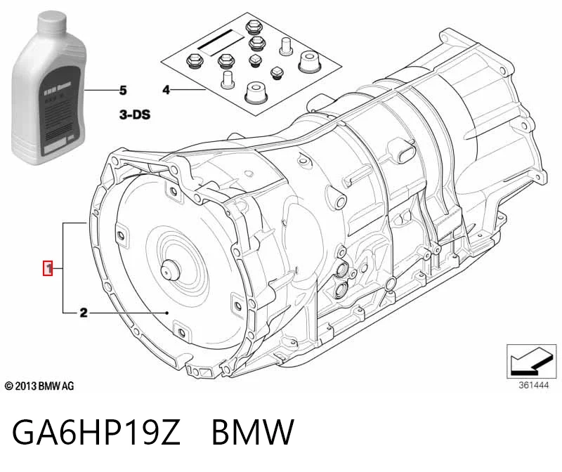 GA6HP19Z BMW Автоматична коробка передач