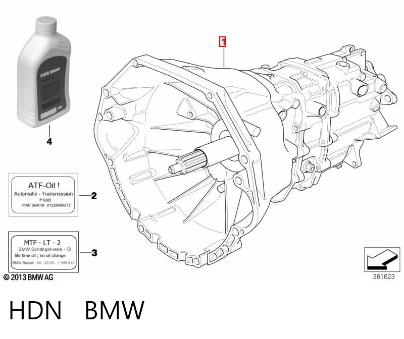 HDN BMW МКПП