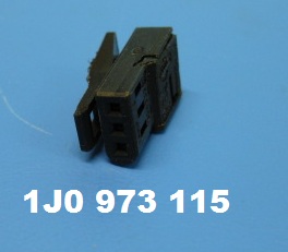 1J0973115 VAG Роз'єм (фішка) ліхтаря підсвітки номерного знака