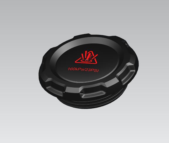 2Q0121321A VAG Пробка розширювального бачка