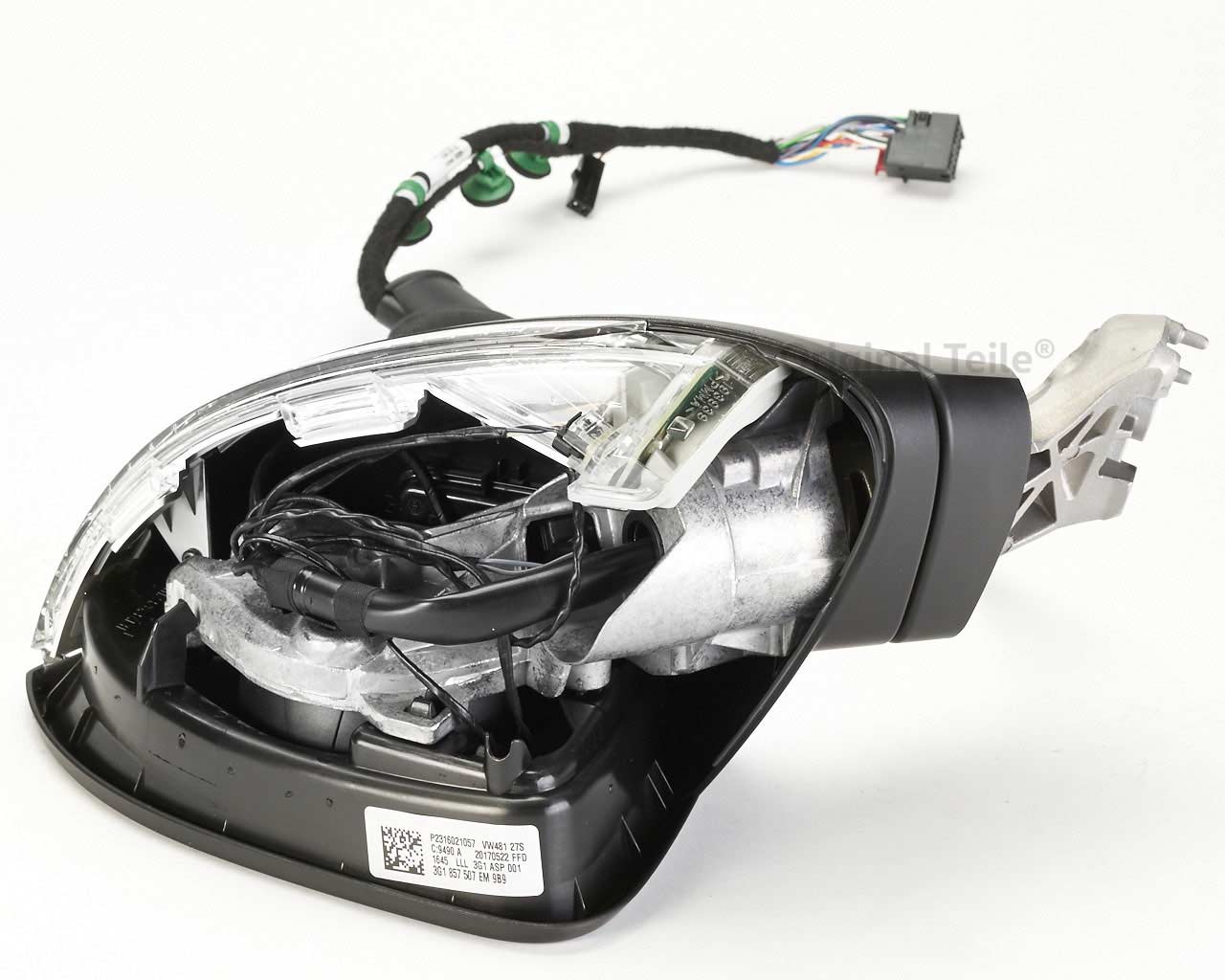 Ліве бічне дзеркало VAG 3G1857507EM9B9 ціна, від 157.90 USD