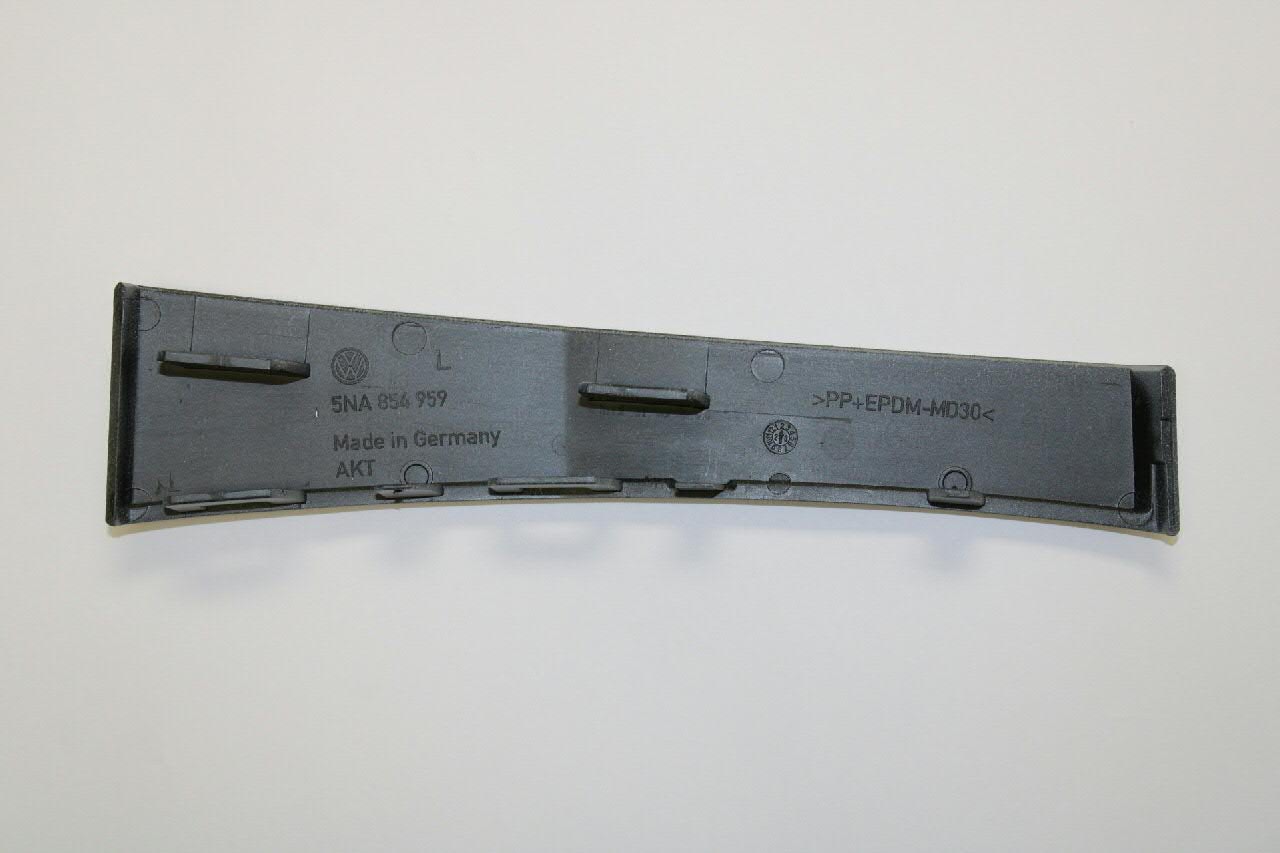 Молдинг передньої арки колеса, лівий VAG 5NA854959GRU ціна, від 53.47 USD