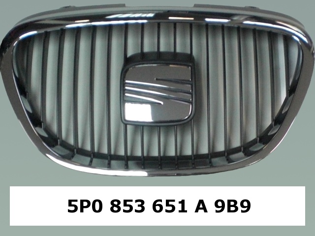 Решітка радіатора на Seat Altea XL 5P5, 5P8