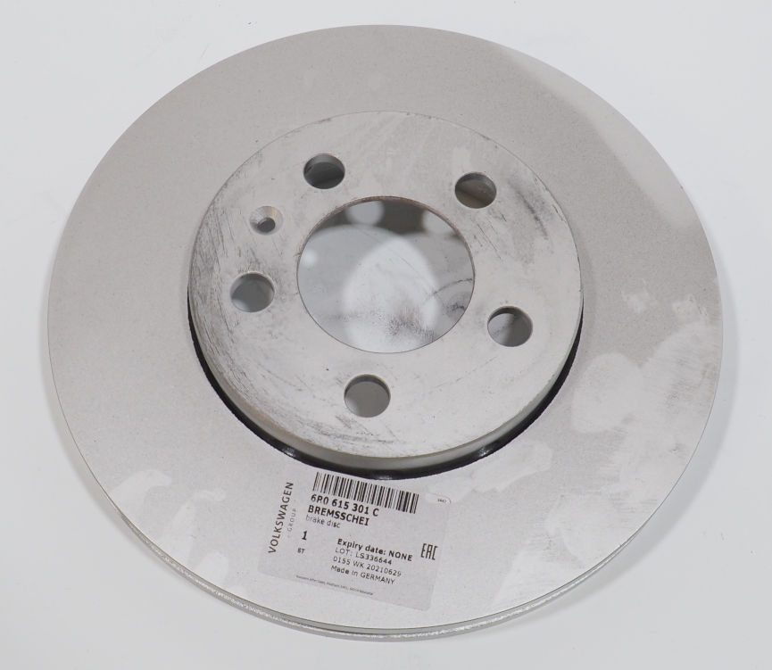 6R0615301C VAG Гальмо дискове переднє