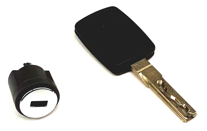 Личинка замка ящика рукавички 8L0857113F Bentley