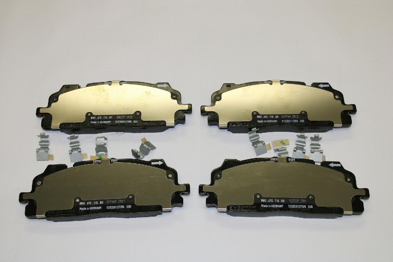 Купити 8W0698151N VAG Колодки гальмівні передні, дискові
